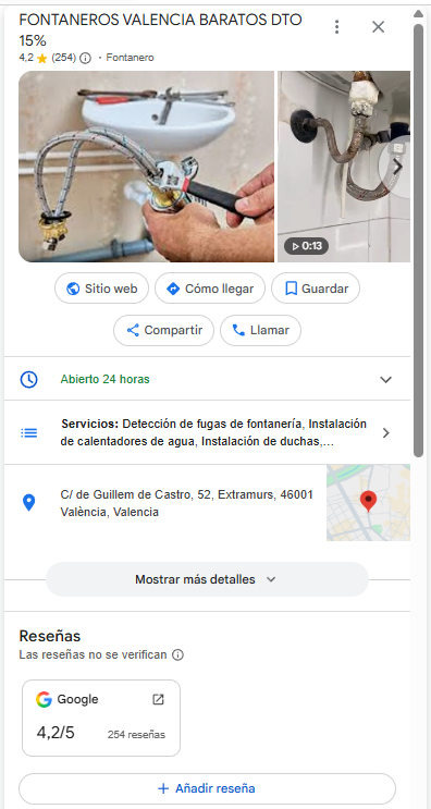 Tu anuncio en primera posición de Google
